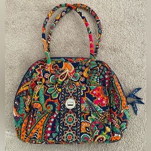“Vera Bradley” Multi-Color Paisley Shoulder Bag-(NWOT)